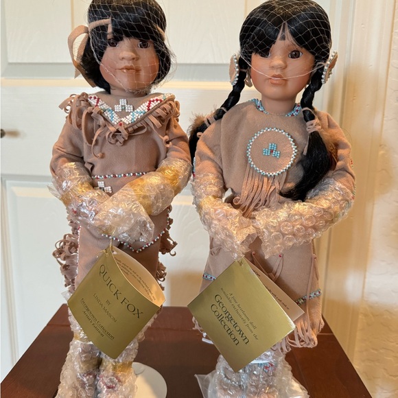 VTG Linda Mason American Diary Doll: Many Stars 1991 & Quick Fox 1991 - Picture 1 of 8